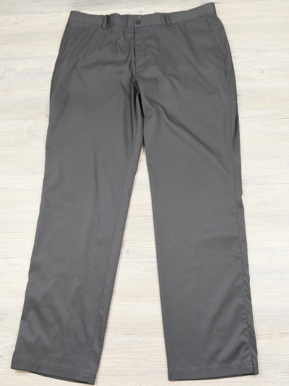 Nike Golf Dri-FIT Mens 38x34 Dark Grey Performance Stretch Pants Flat Front
